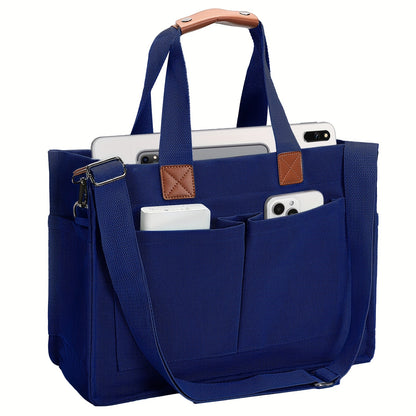 Large Capacity Tote Bag for Women – Lightweight Shoulder Bag with Adjustable Strap & Polyester Lining, Daily Use