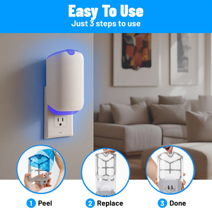 Mosquito Repellent Refill Cartridges | Plug-In Indoor Insect Killer
