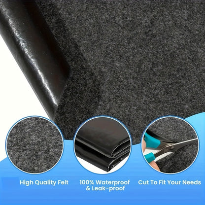 Hot Tub Mat | Round Anti-Slip Waterproof Pool Spa Protector Outdoor