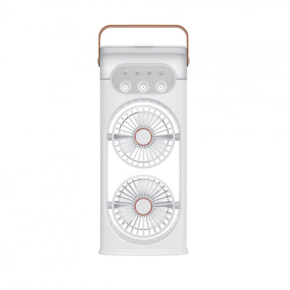 Portable Neck Fan Bladeless Wearable Personal Fan USB Rechargeable Hands-Free Cooling Air Conditioner