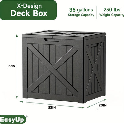 Lockable Outdoor Storage Box Waterproof Package Delivery Porch