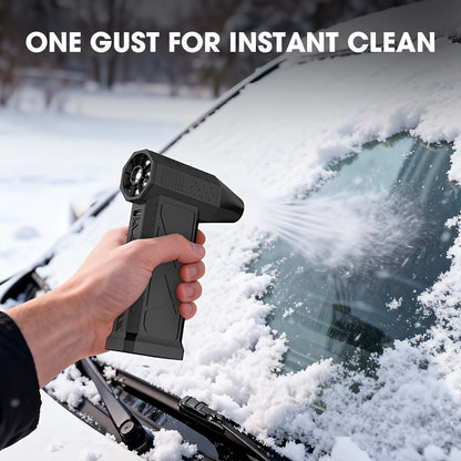 Cordless Air Duster & Handheld Vacuum Cleaner 150000RPM, 4-Speed USB-C Rechargeable Blower for Keyboard, Car & Home Cleaning with 10-Piece Brush Kit