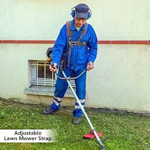 Trimmer Harness Double Shoulder | Adjustable Brushcutter Strap Lawn