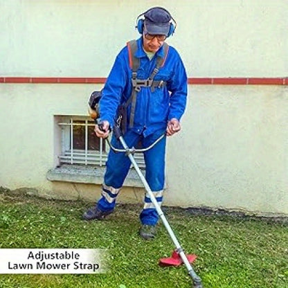 Trimmer Harness Double Shoulder | Adjustable Brushcutter Strap Lawn