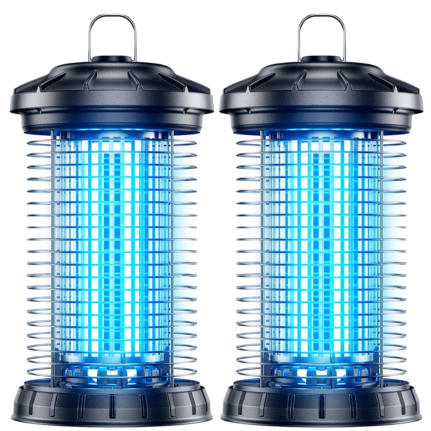 Bug Zapper Indoor Plug-In Electric Mosquito Killer with UV Light Trap & Dual Grid – Safe for Pets, No Chemicals, Home & Backyard Insect Catcher