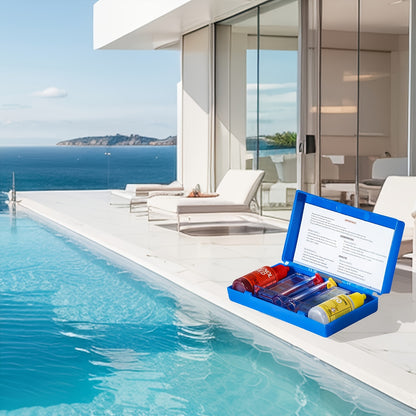 Pool Test Kit pH Reagent | Swimming Pool Spa Hot Tub Water Testing