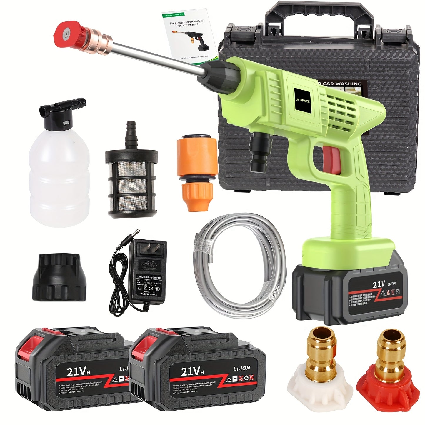 Cordless Pressure Washer Battery Powered | Car Yard Driveway Garden