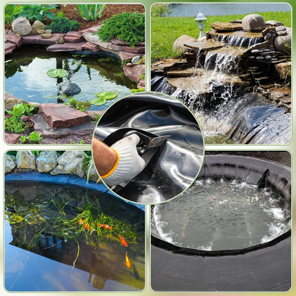 Pond Liner | HDPE Waterproof Garden Fish Pond Water Feature Landscape
