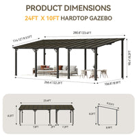 24' x 10'