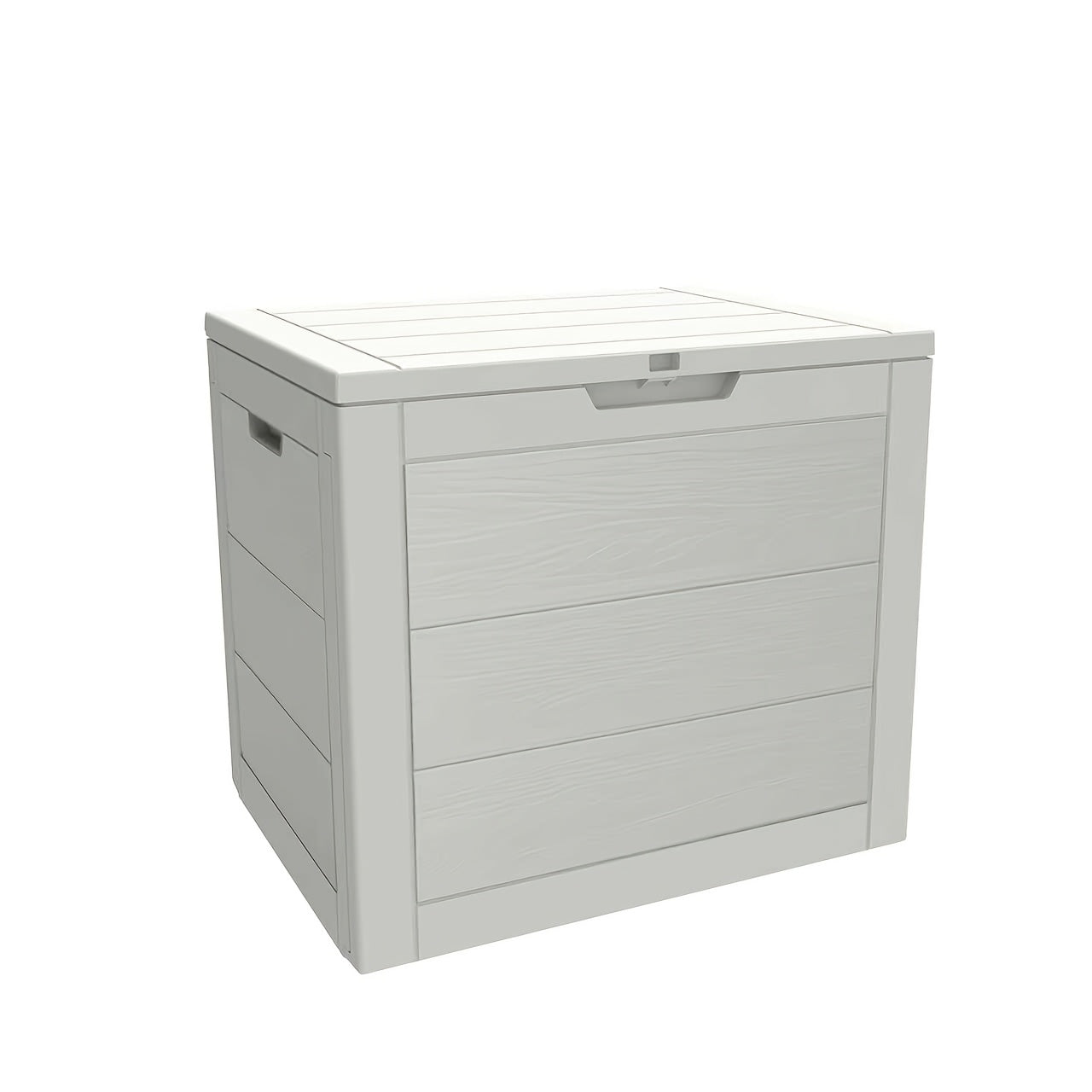 Deck Box Resin Lockable UV Waterproof | Patio Garden Toy Tool Storage