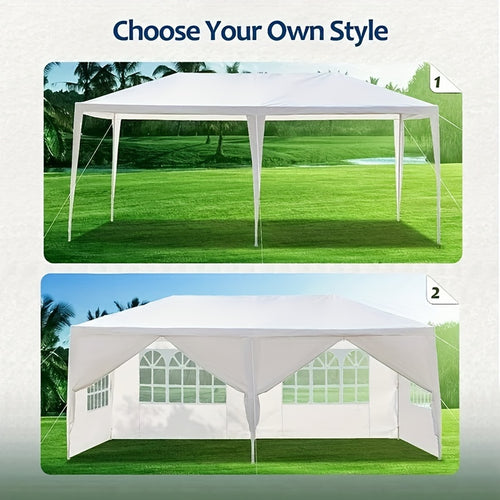 Party Tent 10x20 Outdoor Canopy Gazebo 6 Removable Sidewalls Wedding