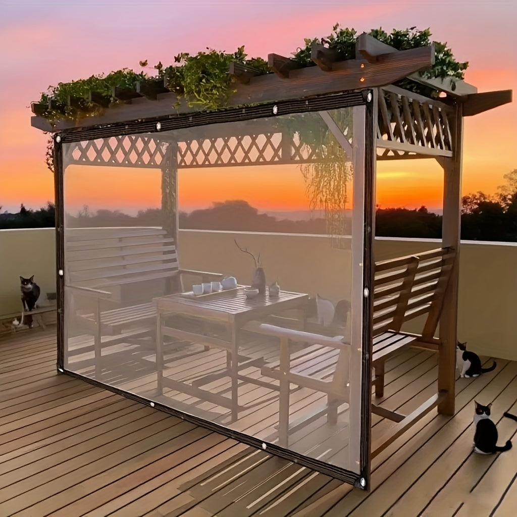 Greenhouse Plastic Film Reinforced | Outdoor Windproof Rain Cover