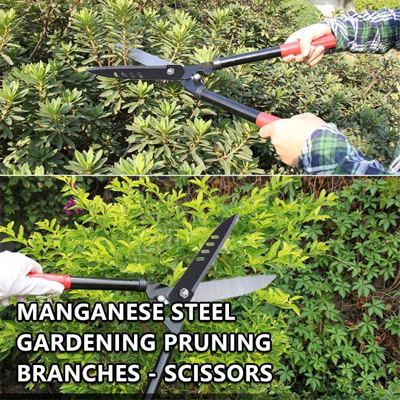 Heavy Duty Pruning Shears - Ultra-Sharp Premium Steel Blades for Horticultural Trimming, Hedge Cutting & Handheld Garden Pruning, Professional Gardening Hand Shears