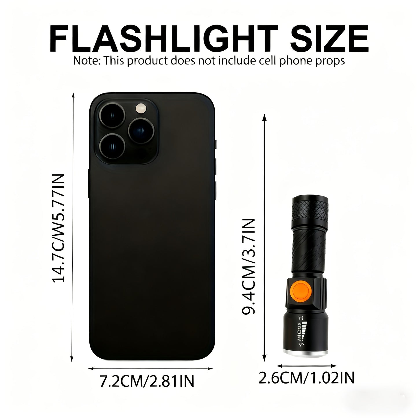 UV Flashlight Black Light 395nm USB Rechargeable - Ultraviolet Torch with 3 Modes for Pet Stain Detection, Bed Bug, Mold, Scorpion, Home & Outdoor Use