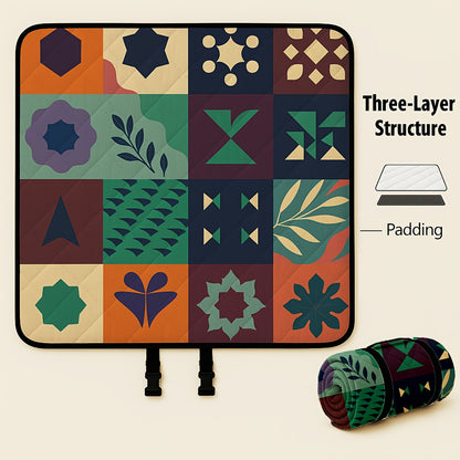 Picnic Blanket Waterproof | Foldable Padded Beach Park Camping Mat
