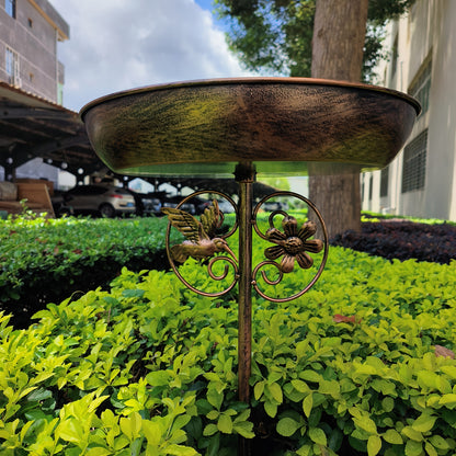 Bird Feeder Cast Iron Vintage | Bird Bath Garden Outdoor Yard Decor