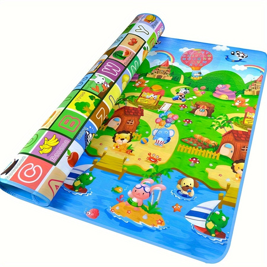 Foam Picnic Mat Thickened Double-Sided | Beach Blanket Outdoor Play Mat Portable Folding 78x71 Inch
