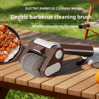 BBQ Grill Brush Electric Wireless Barbecue Cleaner Scraper for Grill Grates