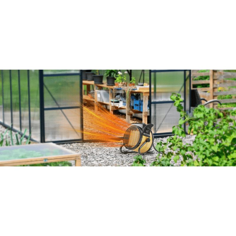 Space Heater | Portable PTC Ceramic Greenhouse Garage Patio Indoor