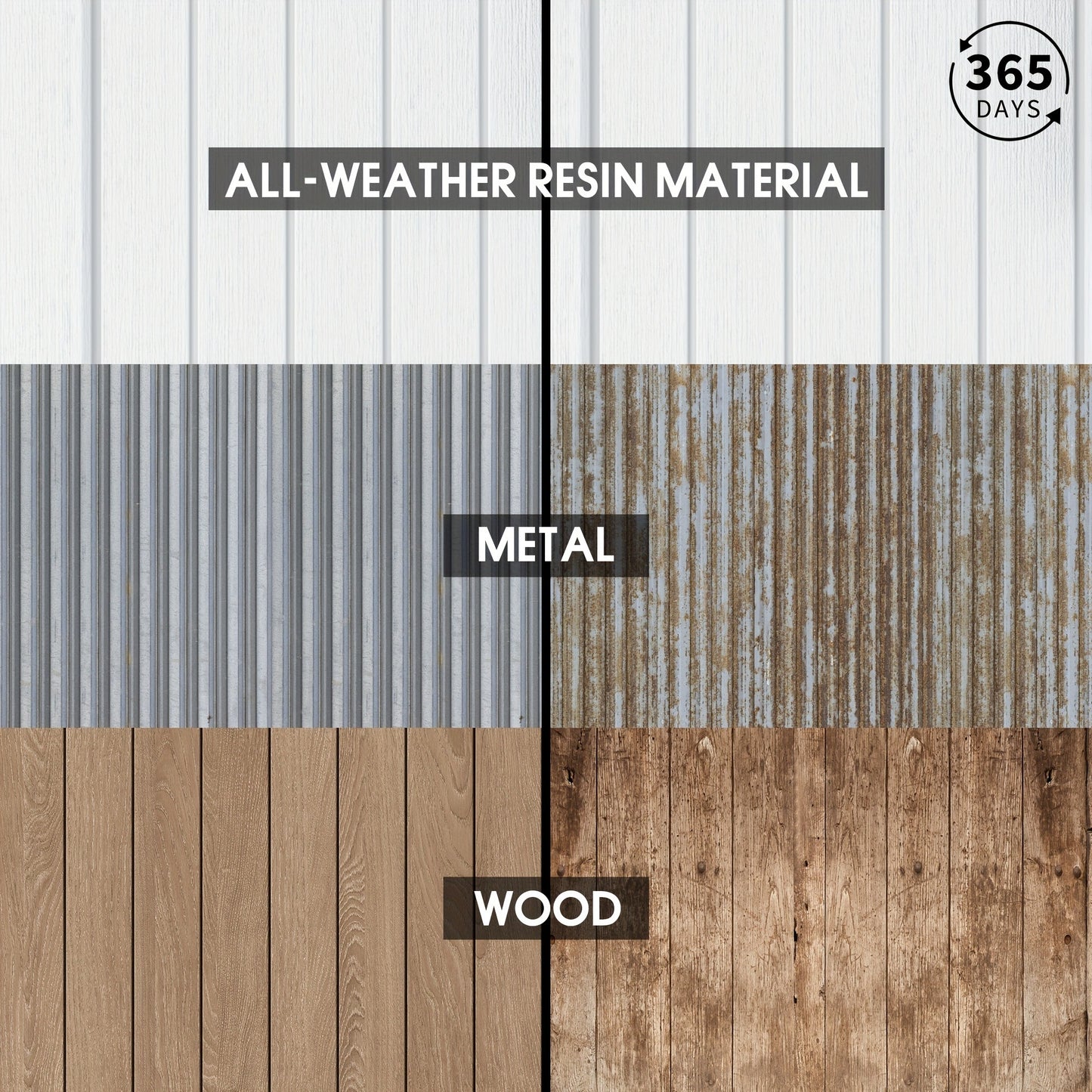 Large Storage Shed 36 Cu Ft – Weather-Resistant Resin Outdoor