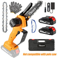 6 inch Chainsaw 2*2000 Battery