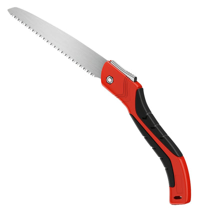 Folding Saw Portable Pruning 7-Inch SK5 Blade Collapsible Manual Wood Cutting Saw for Camping, Survival, Tree Trimming, Gardening and Bushcraft Outdoor Use