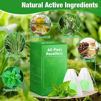 Peppermint Rodent Repellent Balls, Natural Mice Repellent Indoor Outdoor, Mouse Spider Ant Roach Repellent, Pest Control Balls for Home Garage Attic Kitchen