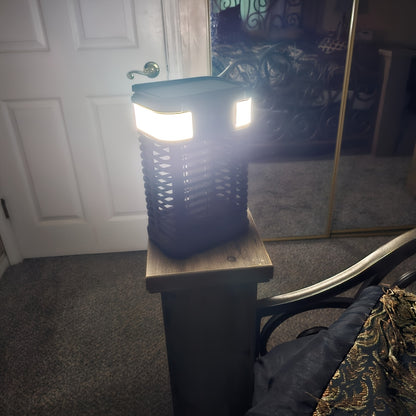 Bug Zapper | Solar 5-in-1 Lantern 3500mAh Indoor Outdoor Garden Camping
