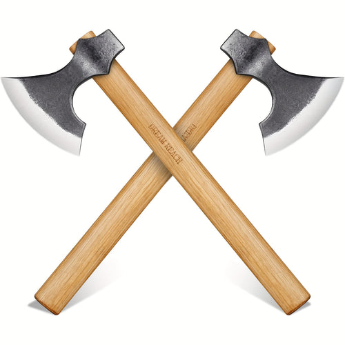 Camping Axe | Hand Forged Viking Hatchet Wood Chopping Bushcraft