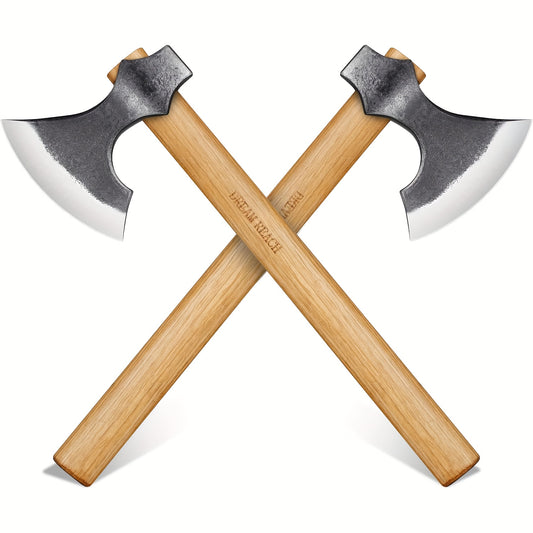 Camping Axe | Hand Forged Viking Hatchet Wood Chopping Bushcraft