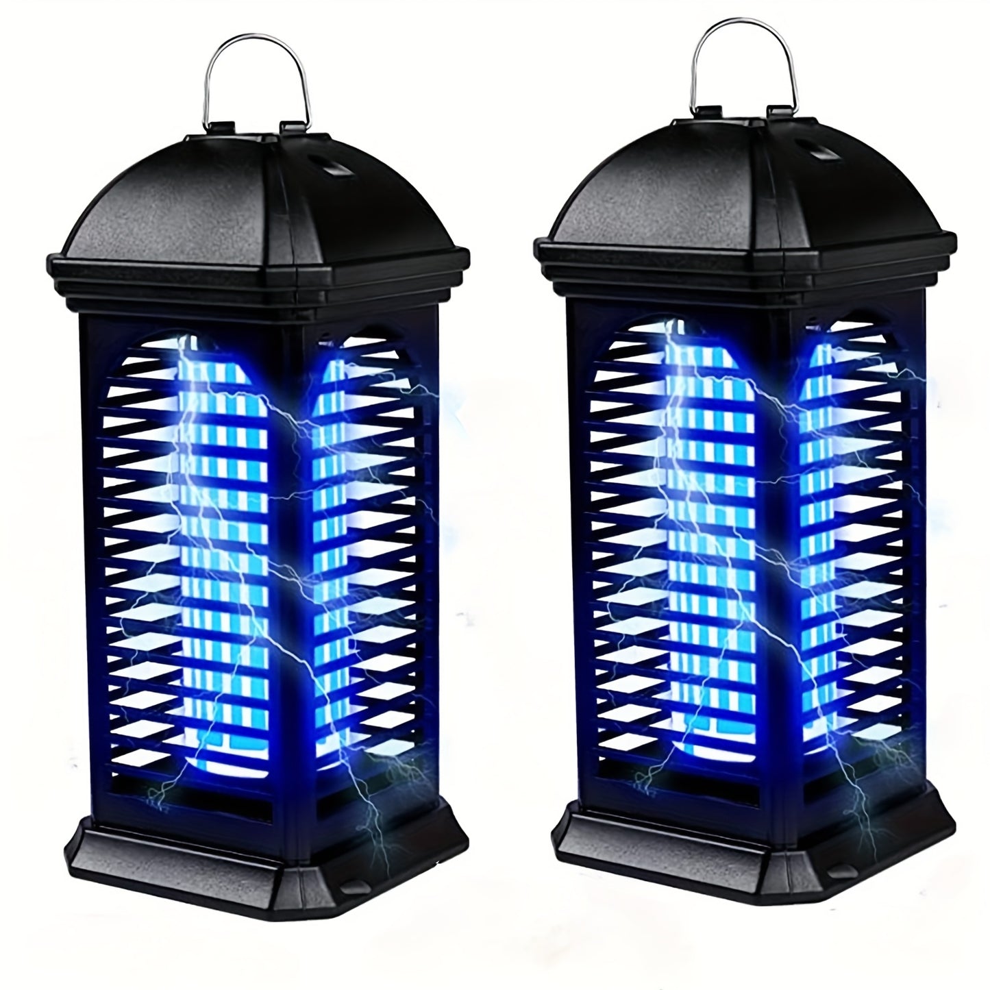 Bug Zapper Indoor Plug-In Electric Mosquito Killer with UV Light Trap & Dual Grid – Safe for Pets, No Chemicals, Home & Backyard Insect Catcher