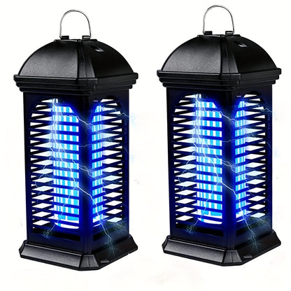 Bug Zapper Indoor Plug-In Electric Mosquito Killer with UV Light Trap & Dual Grid – Safe for Pets, No Chemicals, Home & Backyard Insect Catcher
