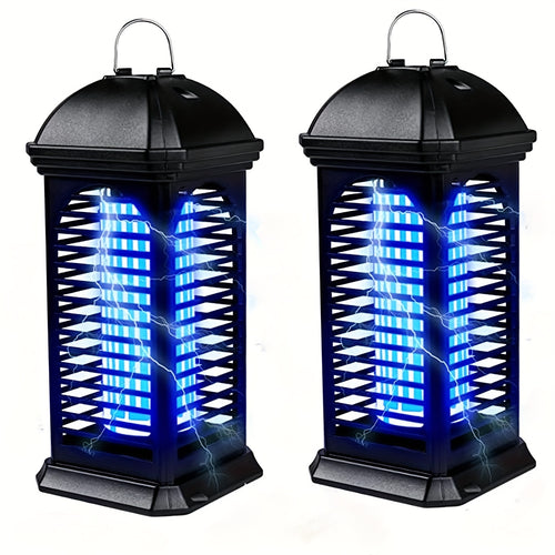 Bug Zapper Indoor Plug-In Electric Mosquito Killer with UV Light Trap & Dual Grid – Safe for Pets, No Chemicals, Home & Backyard Insect Catcher