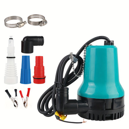 Submersible Pump | 12V DC Pond Garden Fish Tank RV Irrigation Lawn