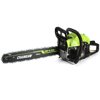 Heavy Duty Chainsaw | Gas Powered Forestry Wood Cutting Farm Yard