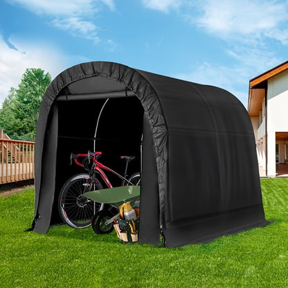 Outdoor Storage Shed Carport Canopy Portable Shelter PE Tarpaulin