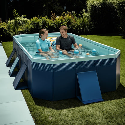 Above Ground Pool | Quick Open PVC No Inflation Adult Backyard Party