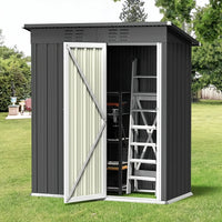 5'×3' Single Door Grey