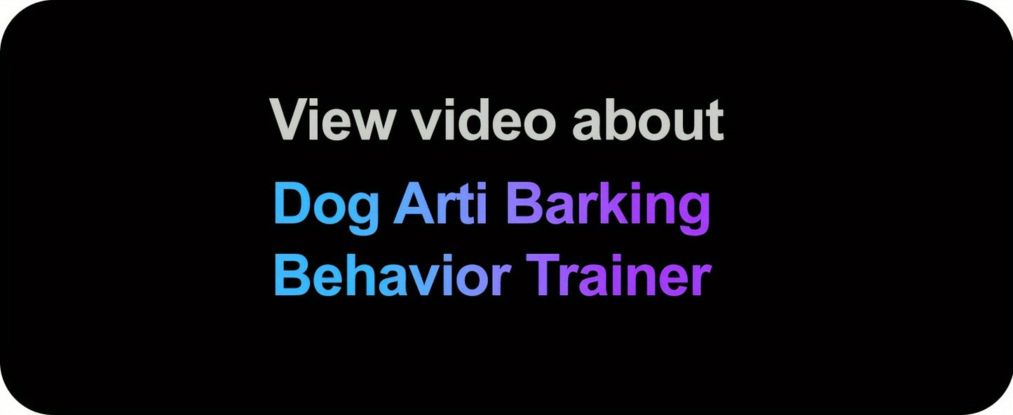 Ultrasonic Bark Control Device Anti Barking Deterrent Dog Training Tool Outdoor Indoor Stop Barking Sonic Repeller Safe for All Dog Breeds