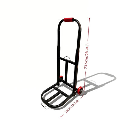 Stair Climbing Folding Hand Truck Heavy Duty Cart 220/450/680 lbs Capacity Collapsible Dolly for Home Warehouse Moving Shopping