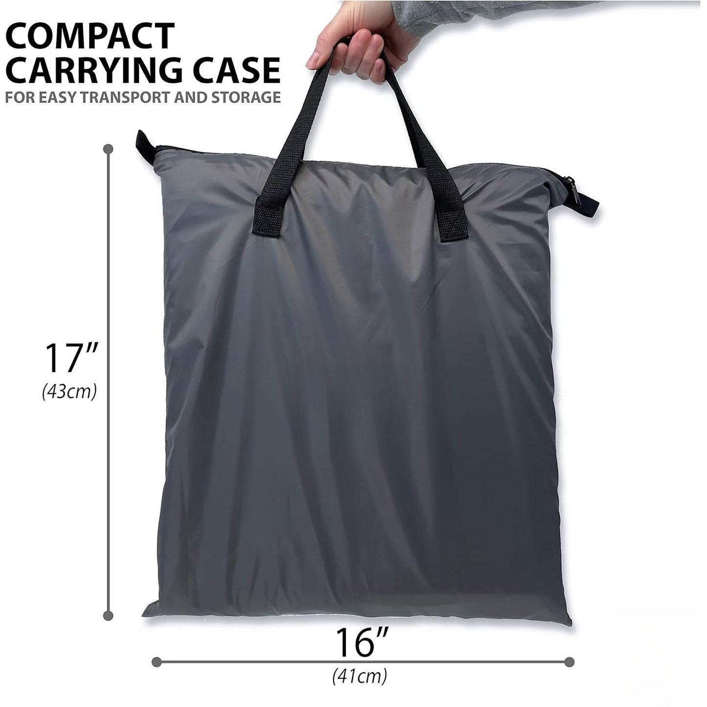 Camping Tent Organizer 9-Shelf with Zippered Flap — Hanging Storage Rack for Shoes, Gear & Dining, Fits Most Tents, Brown & Gray