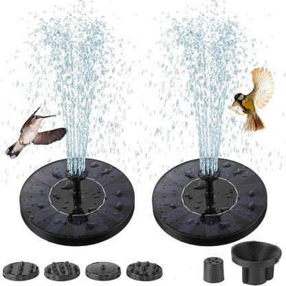 Solar Fountain Pump | 6 Nozzle IPX8 Bird Bath Garden Pool Pond Float