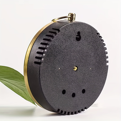 Mechanical Barometer 3.94" | High-Precision Wall-Mounted & Handheld, Battery-Free Weather Gauge for Greenhouse, Lab & Garden