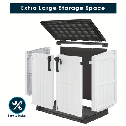 Large Storage Shed 36 Cu Ft – Weather-Resistant Resin Outdoor
