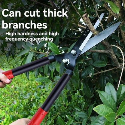 Garden Pruning Shears Heavy Duty, Professional Metal Garden Scissors with Ergonomic Grip for Tree Pruning, Branch Cutting, Shrub Shaping & Lawn Care