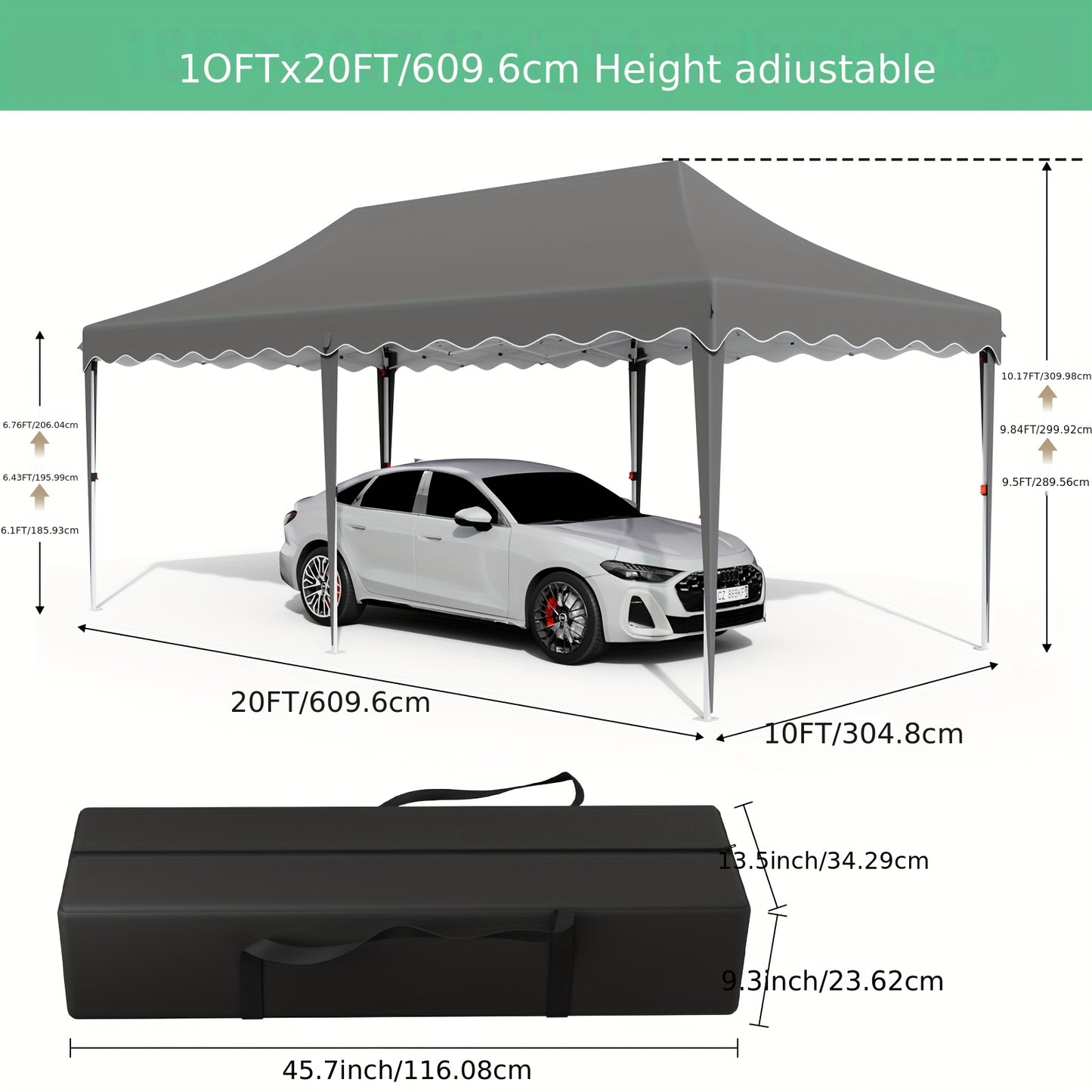 Pop Up Canopy Tent with Sidewalls | Outdoor Party Wedding Backyard