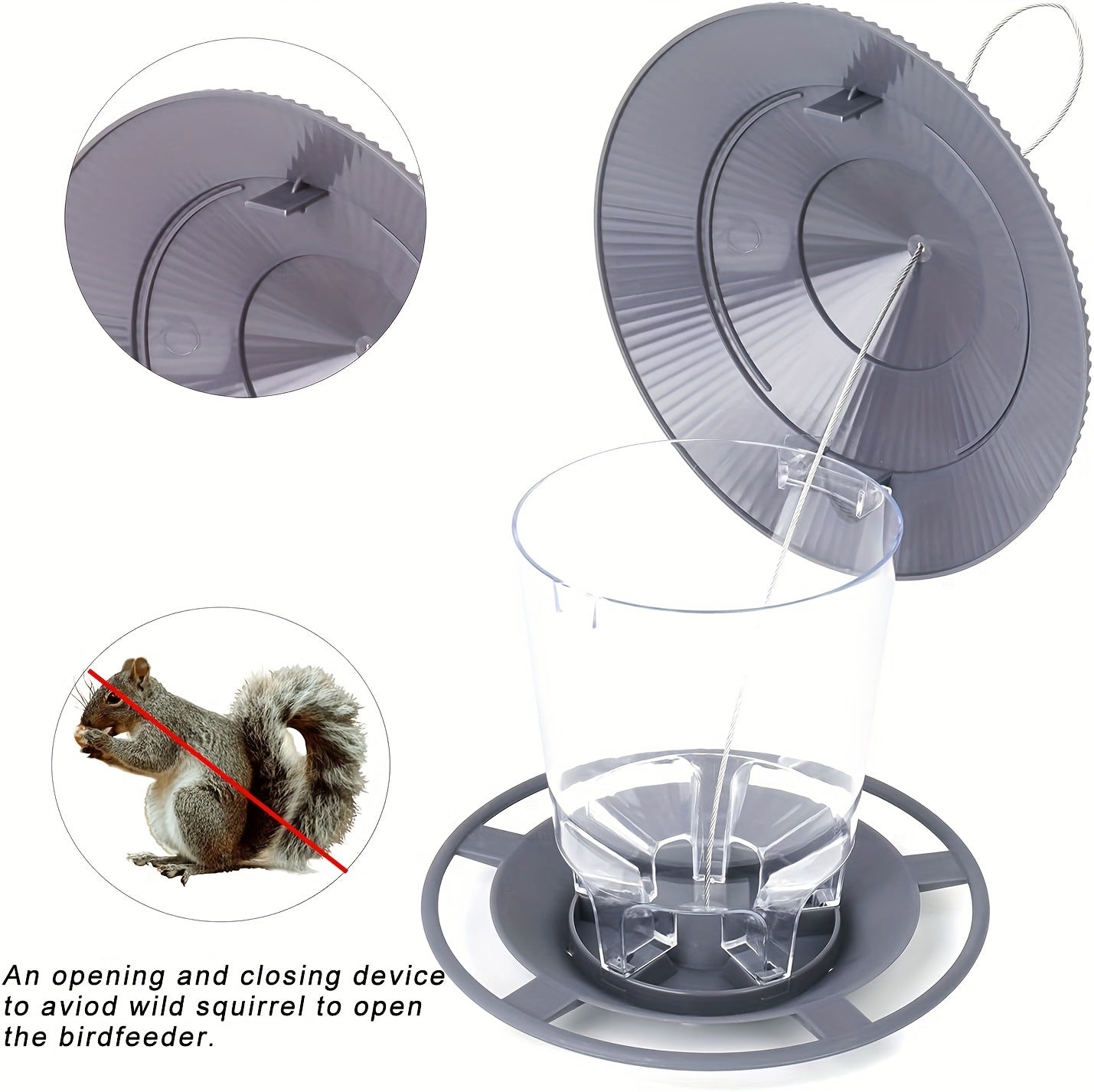 Hummingbird Feeder - 3D Automatic Outdoor Garden Hanging Bird Feeder