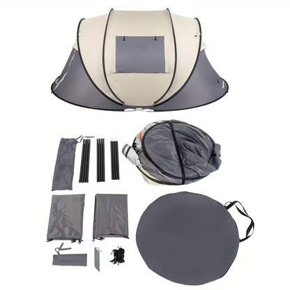 Large Camping Tent 5-8 Person Automatic Pop Up Outdoor Family Shelter