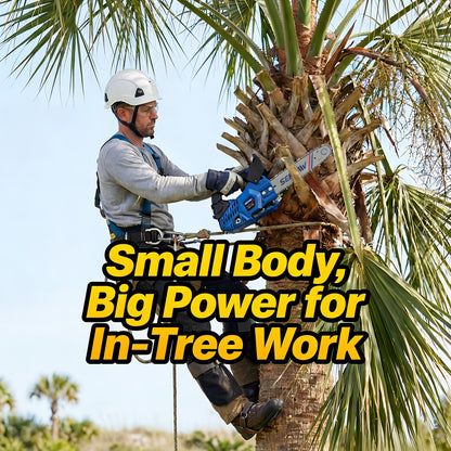 Gas Chainsaw Set – 12-Inch 25CC Pruning Saw & 20-Inch 62CC Heavy-Duty Log Cutting Chainsaw, Choose by Need