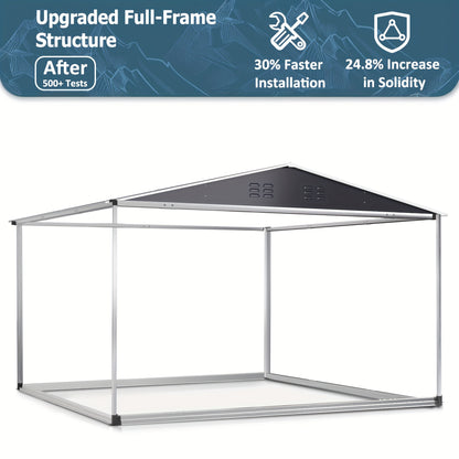 Outdoor Storage Shed | Metal Lockable Backyard Patio Garden Garage